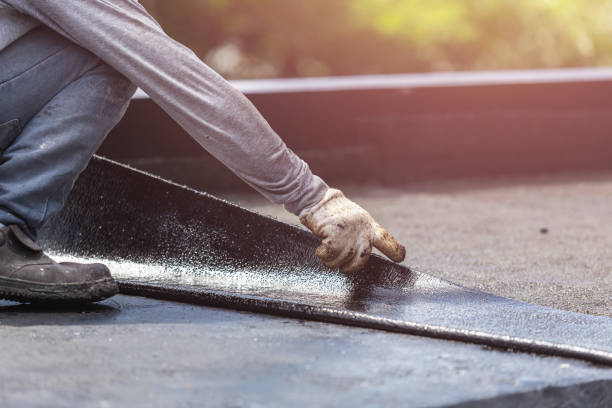 Professional Interior Drainage System technician working in Verona, KY